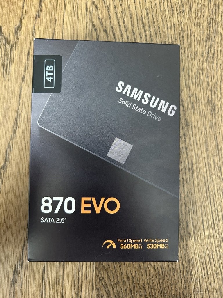Samsung SSD 870 EVO 4 TB, Computers en Software, Harde schijven, Intern, Nieuw, Ophalen of Verzenden, Desktop