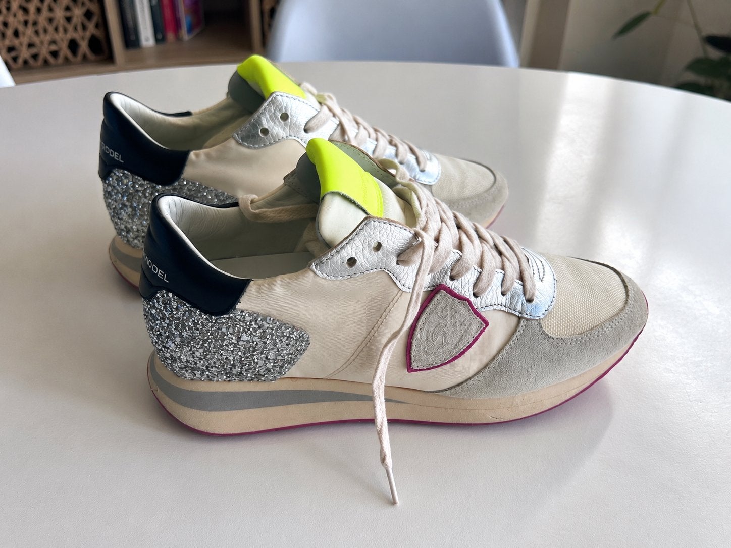 Magnifiques baskets Philippe Model, pointure 38, Kleding | Dames, Schoenen, Ophalen, Zo goed als nieuw, Sneakers
