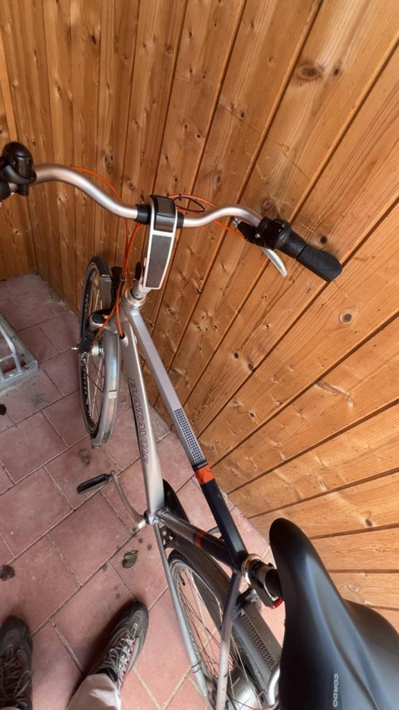 Fiets met zes versnelling, Fietsen en Brommers, Ophalen, Versnellingen, Zo goed als nieuw, Schijfrem
