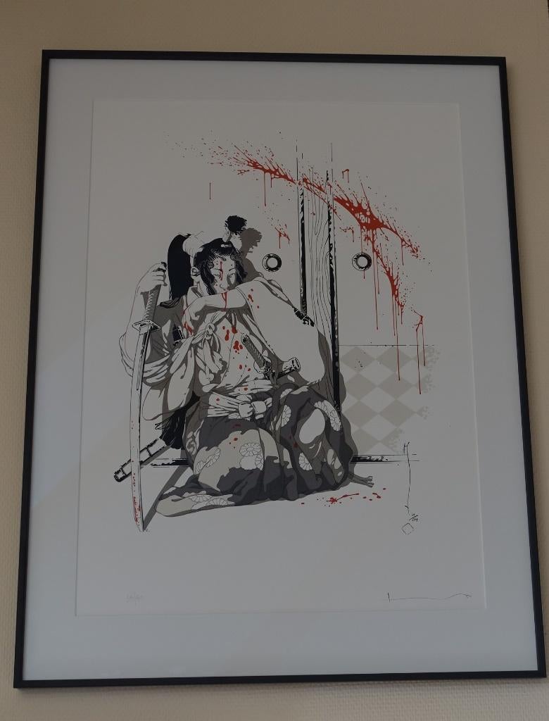 Michetz rare sérigraphie, Antiquités & Art, Enlèvement