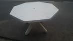 Tuintafel afmetingen: diameter=128 cm, Ophalen, Gebruikt, Ovaal, Kunststof