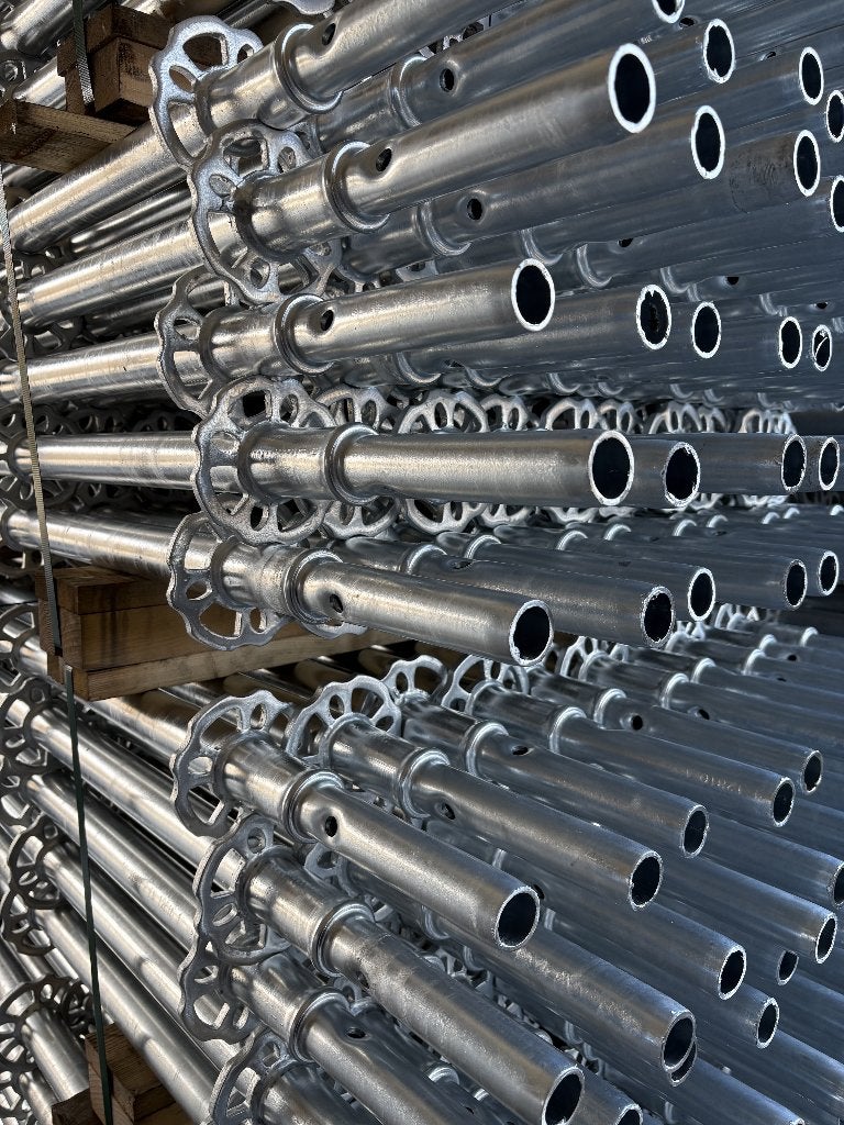 116 m² nieuwe multidirectionele steigers (3,07 m), Ophalen of Verzenden, Nieuw, Daksteiger, 5 meter of hoger