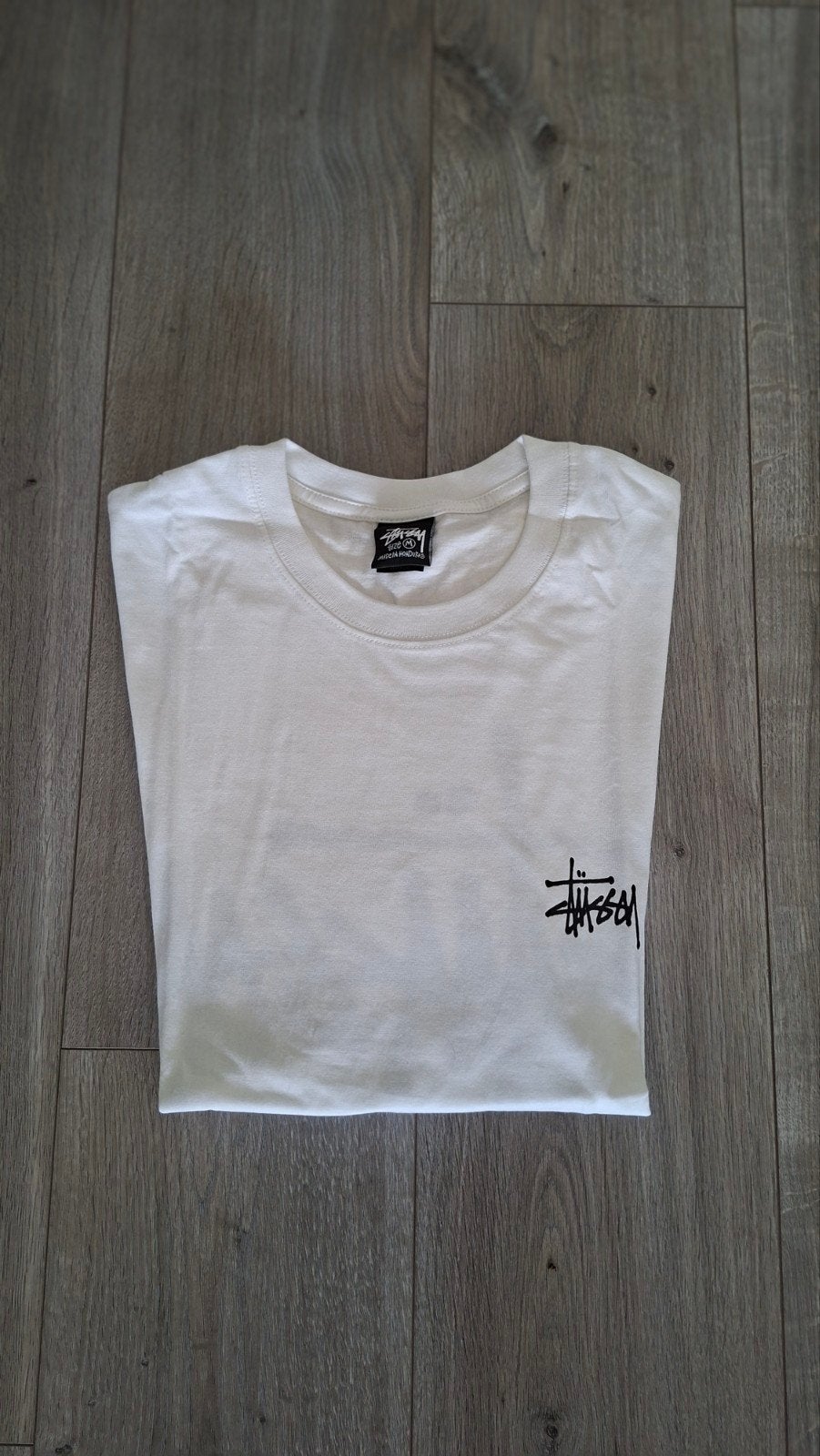 Stussy t shirt, Maat 48/50 (M), Wit, Stussy, Nieuw