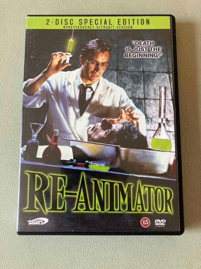 Re-animator ( dvd ) horror, Ophalen of Verzenden, Zo goed als nieuw, Vampiers of Zombies