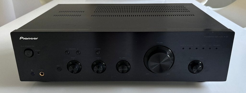 Pioneer A-20-K - Versterker, Audio, Tv en Foto, Versterkers en Ontvangers, Ophalen of Verzenden, Zo goed als nieuw, Pioneer, Minder dan 60 watt