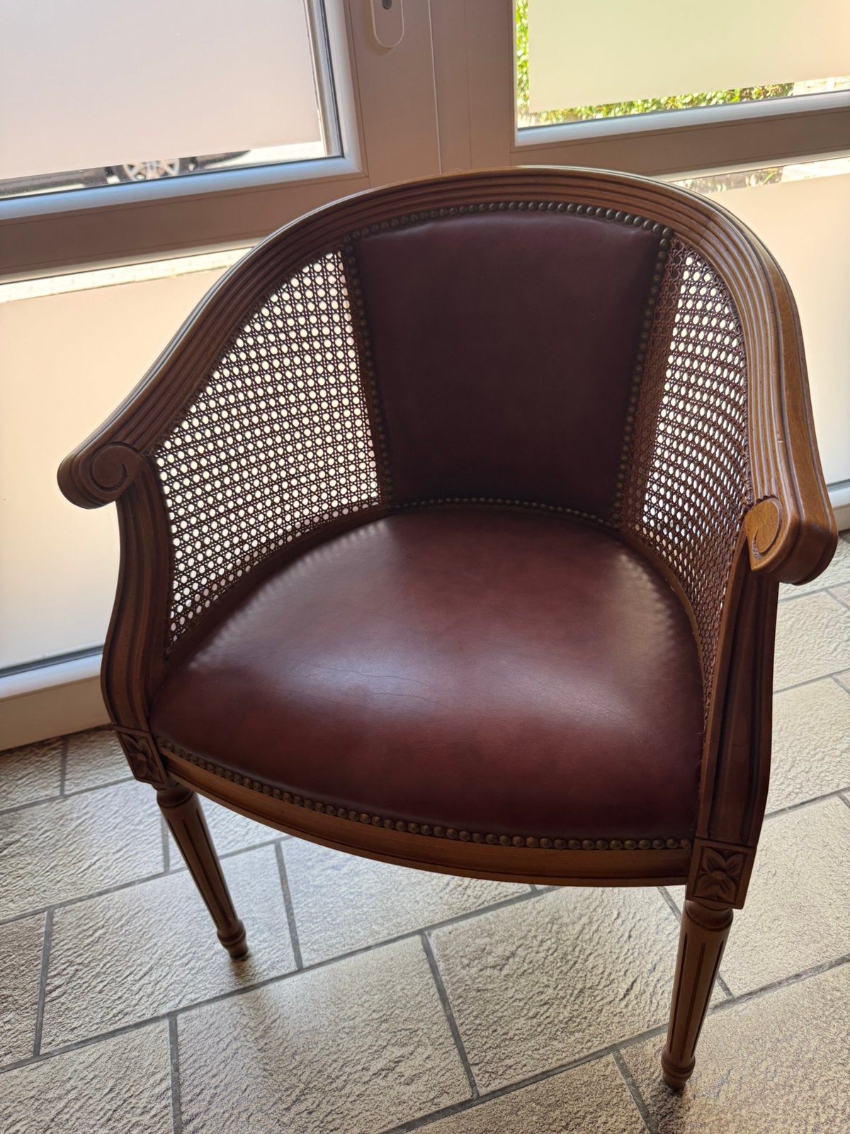 Fauteuil vintage des années 80, Enlèvement
