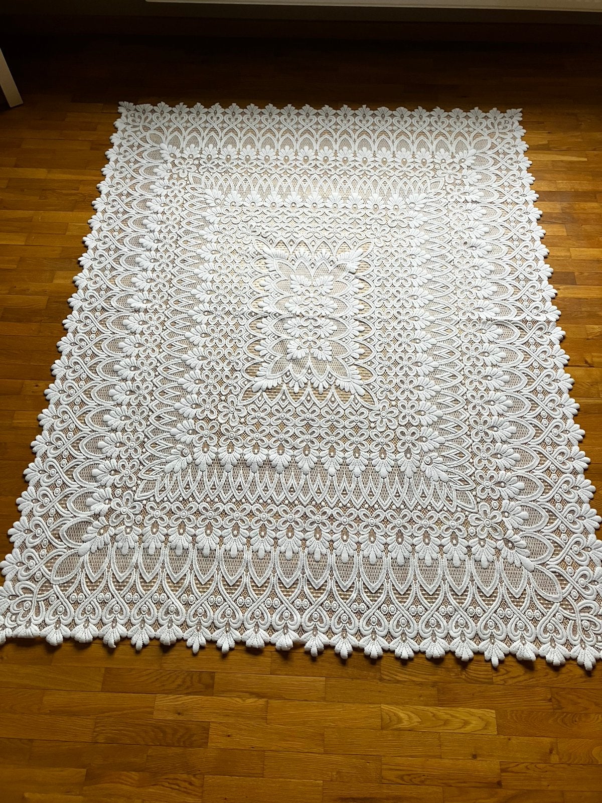 Nappe blanche, Enlèvement