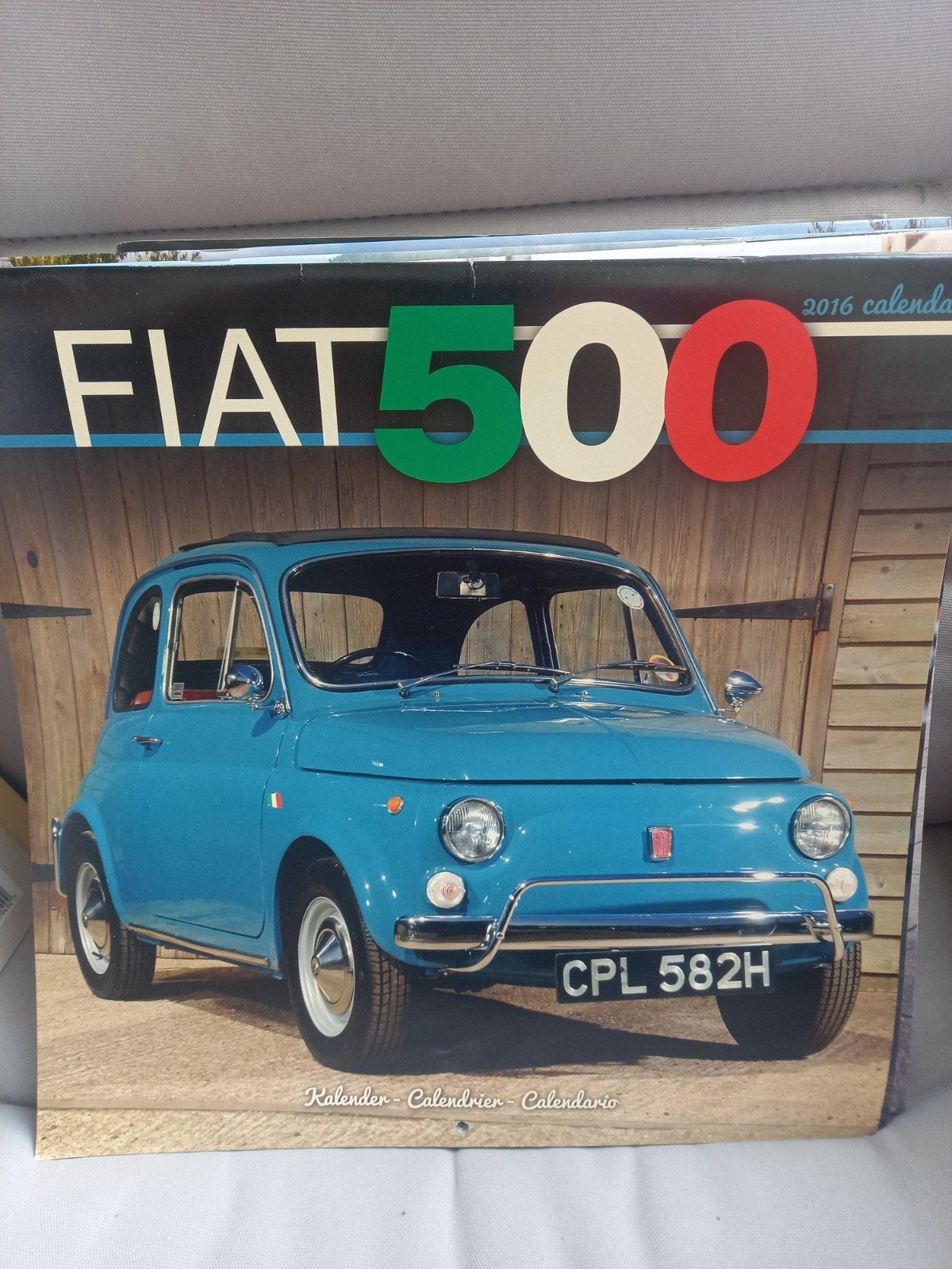 Kalenders Fiat 500 lot, Collections, Marques automobiles, Motos & Formules 1, Enlèvement ou Envoi