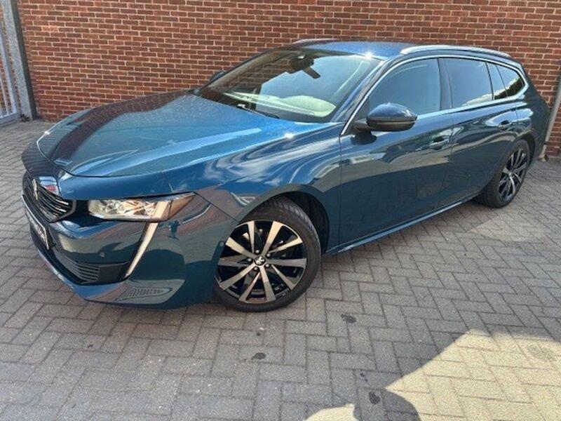 Peugeot 508 1.5 BlueHDi Allure S&S, Auto's, Peugeot, Bedrijf, Te koop, Diesel, Break, 5 deurs, Handgeschakeld, Blauw, Zwart, Leder en Stof