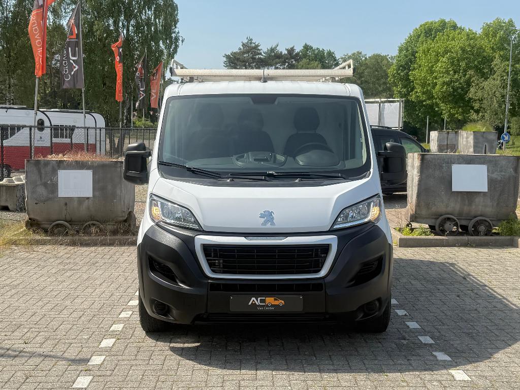 ✅Peugeot Boxer 2.2HDi Airco/GARANTIE/Navi/Camera/Cruise/2021, Voorwielaandrijving, 4 cilinders, USB, Wit