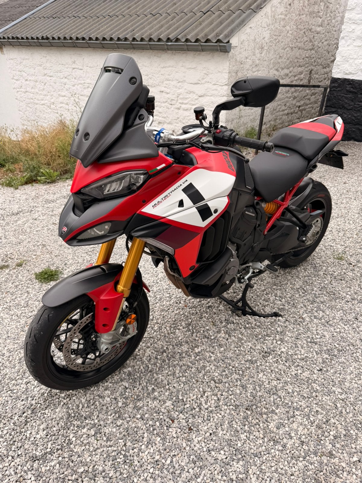 Ducati multistrada v4 pikes peak, Particulier, Poignées chauffantes