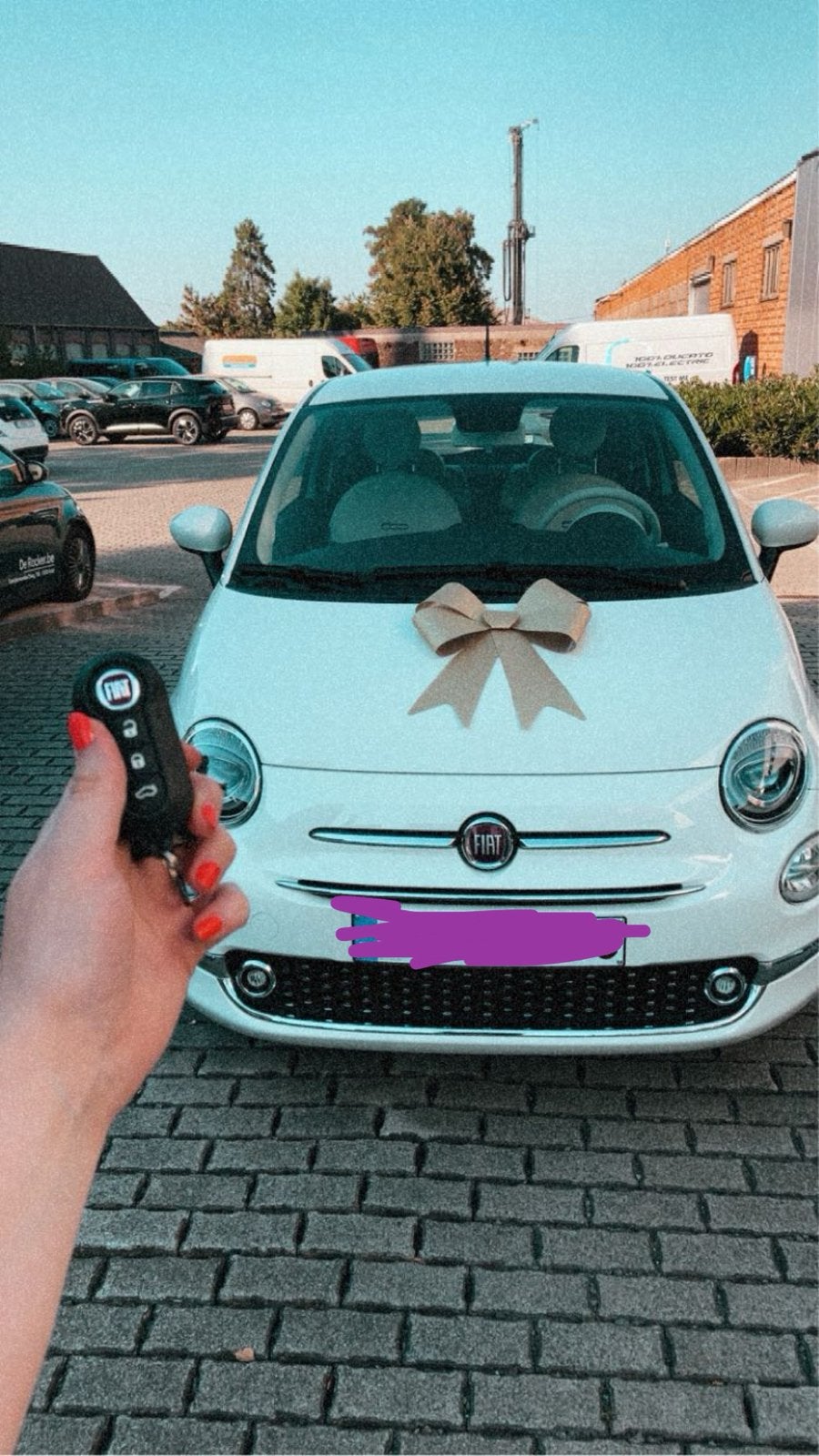 Fiat 500 Hybrid – 2021 – 58.995 km – 1 eigenaar – €9.500, Autos, Achat, Euro 6, Boîte manuelle, 1055 kg