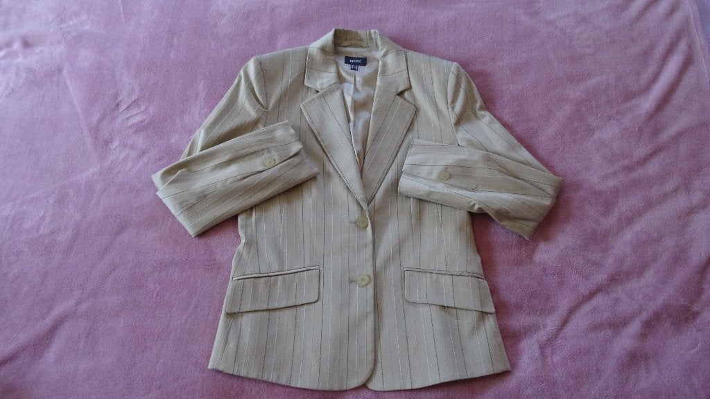 VEST MEXX, Kleding | Dames, Jassen | Zomer, Zo goed als nieuw, Maat 36 (S), Beige, Ophalen of Verzenden