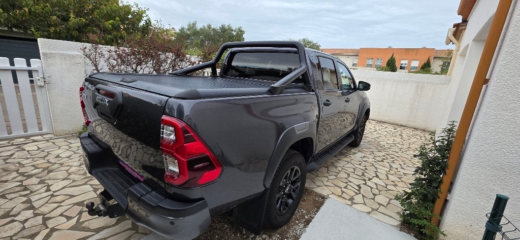 Toyota hilux double cabine 2.8D, Auto's, Automaat, 2242 kg, Leder, Vierwielaandrijving