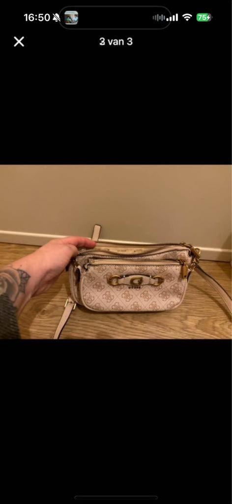 Sac à main/sac à bandoulière Guess 25 x 13 cm, Enlèvement, Neuf, Sac à bandoulière