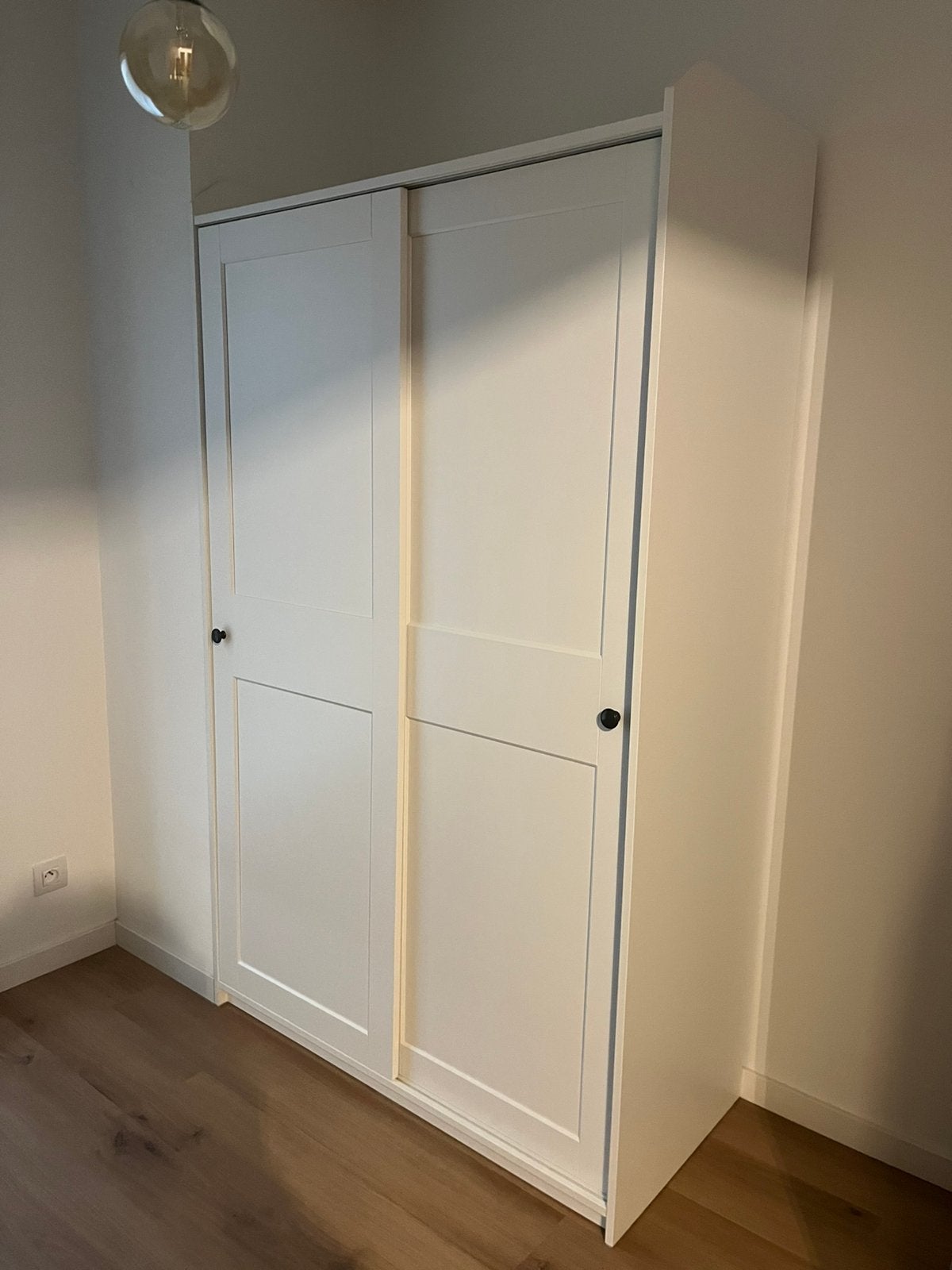 Schuifdeurkast Hauga Ikea, Maison & Meubles, Enlèvement, Comme neuf