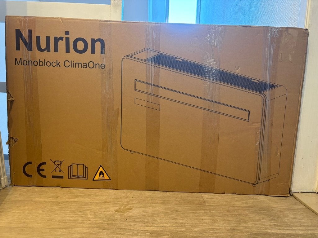 2 stuks Nurion airco monoblock koelen en verwarmen, Koelen en Ontvochtigen, Minder dan 60 m³, Timer, Nieuw