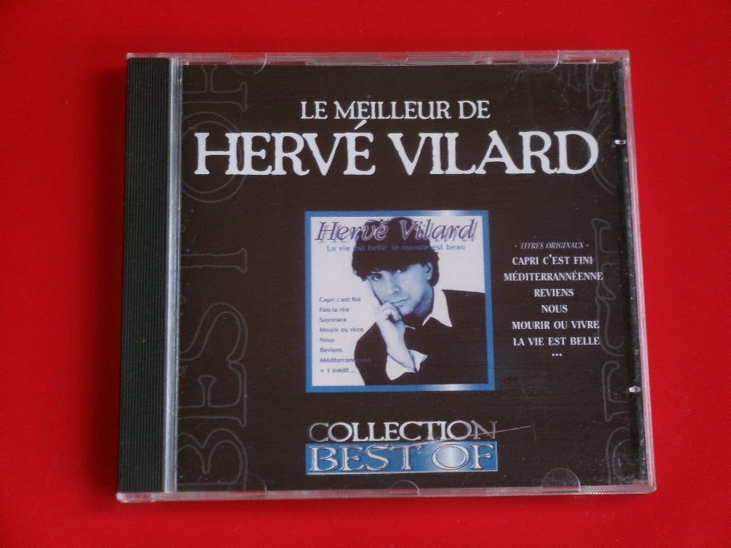 CD : * LE MEILLEUR DE HERVE VILARD *, Enlèvement ou Envoi, Utilisé