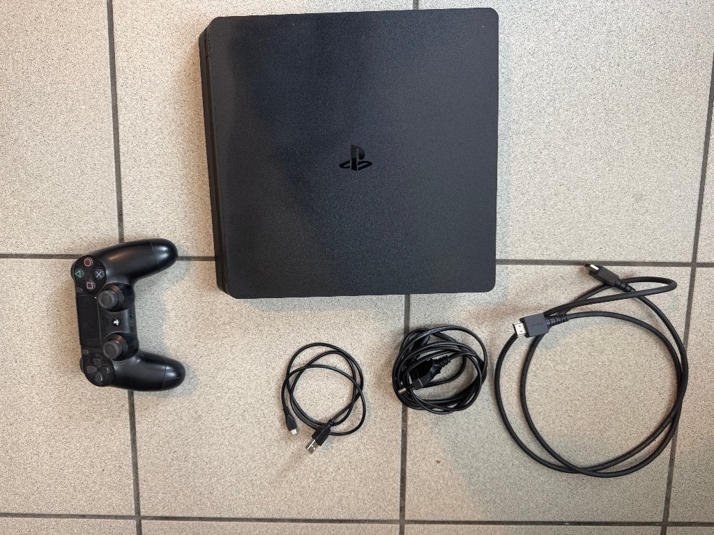 PS4 Slim 500 GB - Firmware 9.03 + 1 controller, Games en Spelcomputers, Ophalen of Verzenden, Met 1 controller, Slim, 500 GB