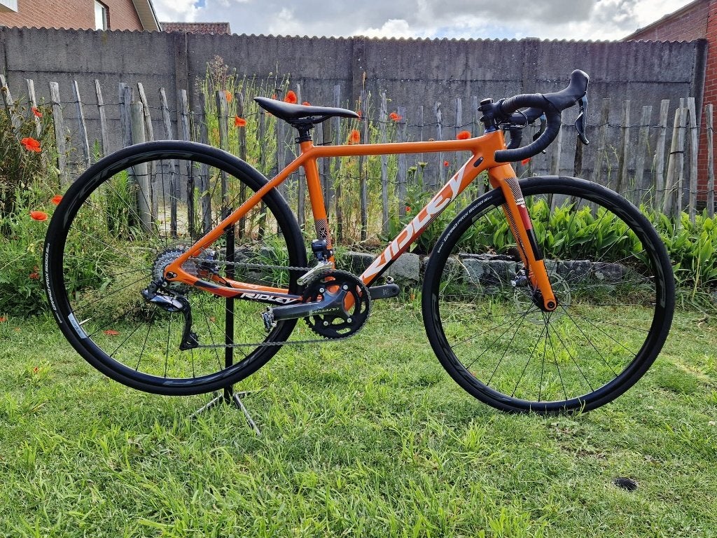 Ridley X-Night Koersfiets/Crossfiets, Fietsen en Brommers, Gebruikt, Versnellingen, Ridley, Schijfrem