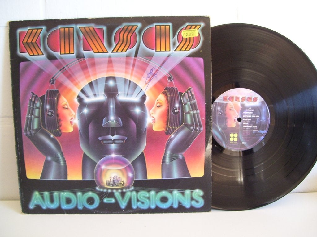 KANSAS  audio visions, CD & DVD, Vinyles | Rock, Enlèvement ou Envoi, Rock progressif, Avec pochette intérieure, Utilisé
