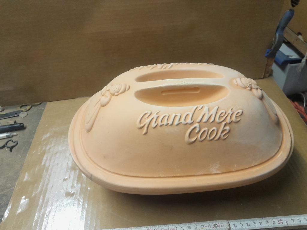 Cocotte en terre cuite style römertopf...pour poulet ou pain