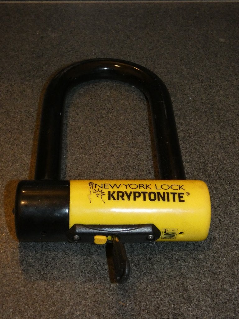 KRYPTONITE antivol de vélo Antirrobo Fahgetta, Enlèvement ou Envoi, Utilisé, Cadenas en U