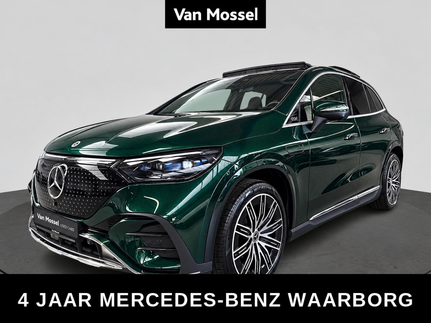 Mercedes-Benz EQE SUV 300 AMG LINE + PANO DAK + HEAD UP + BU, Auto's, Automaat, Gebruikt, 195 kW, 96 kWh