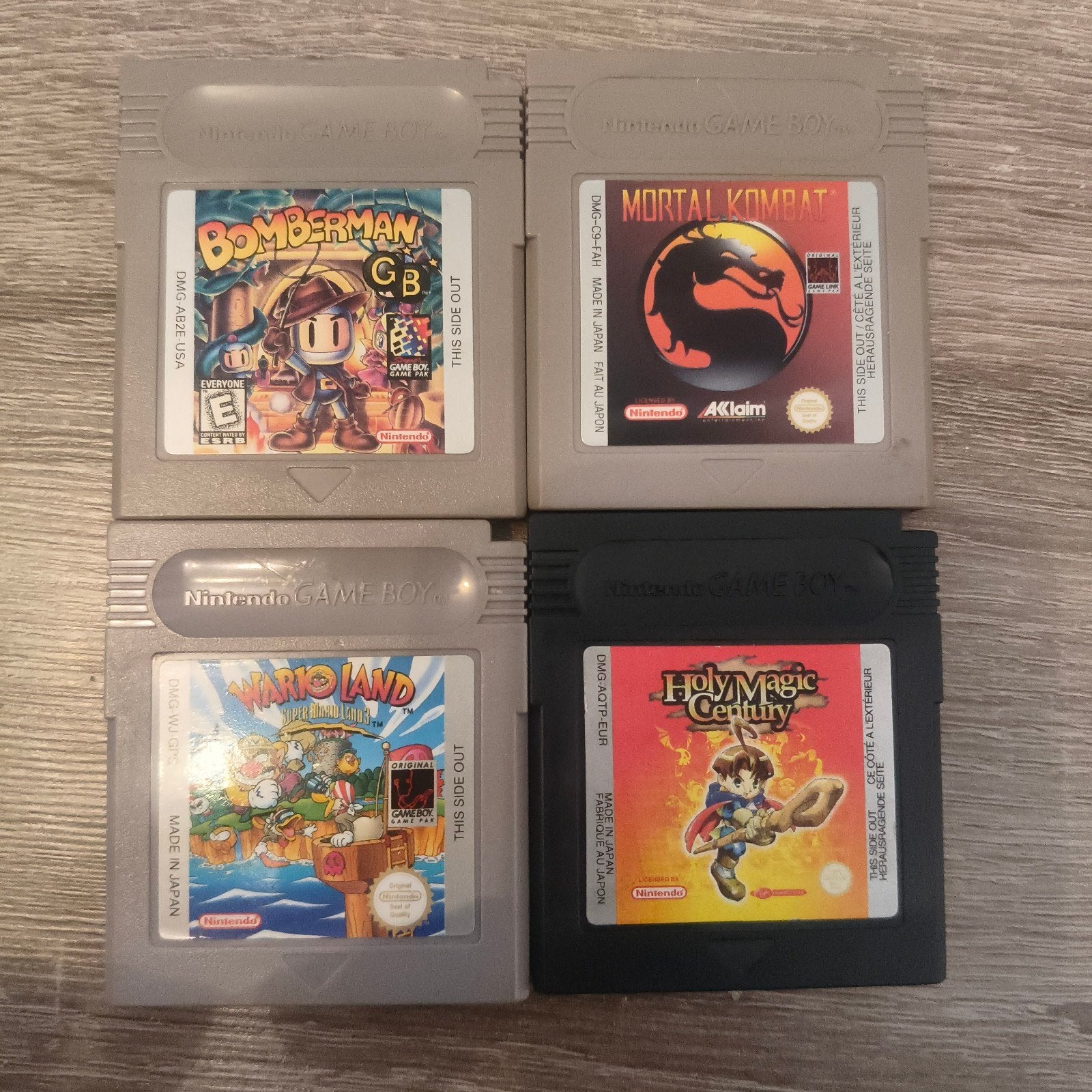 Originele Nintendo Game Boy games – 4 stuks, Ophalen