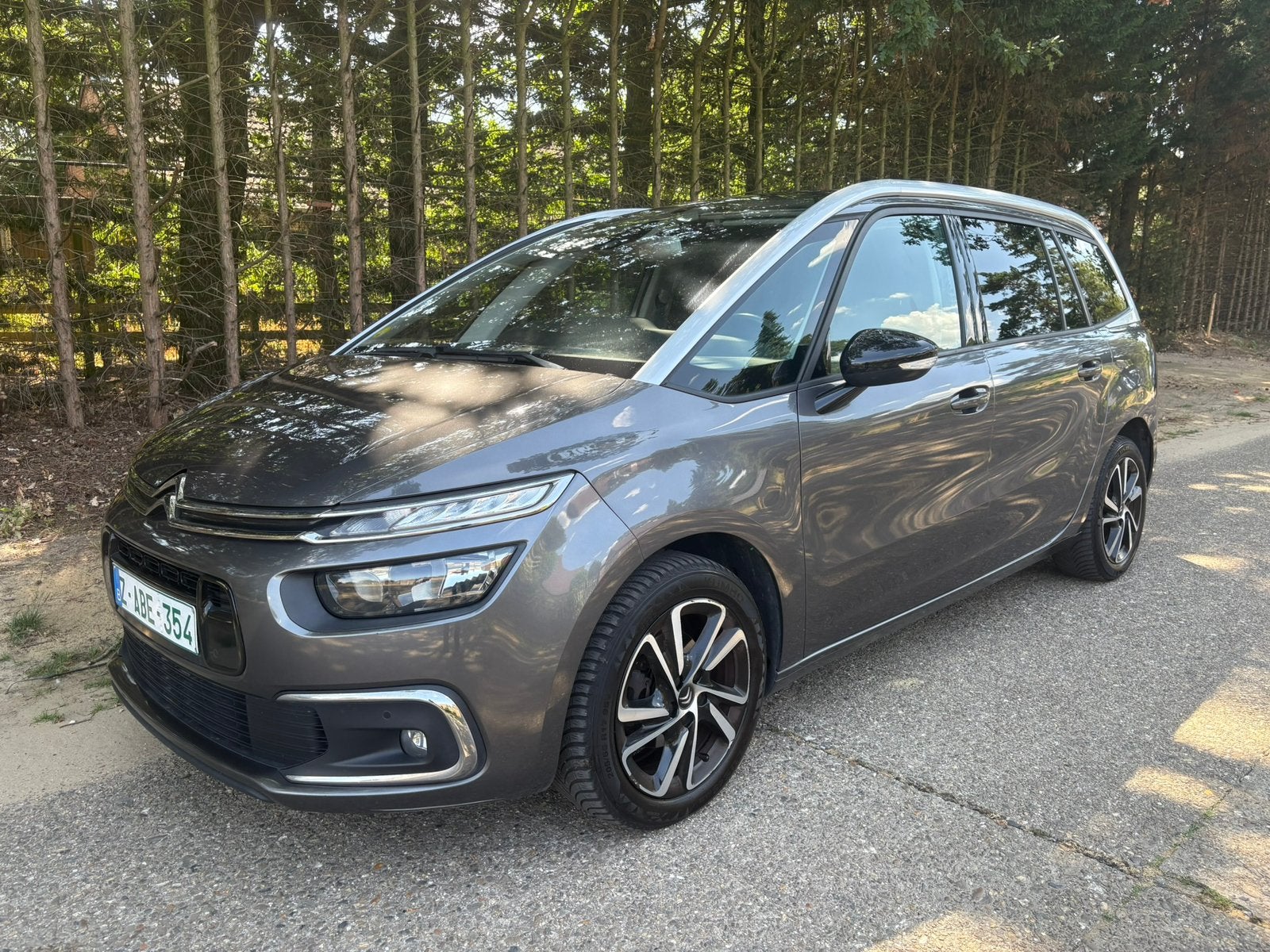 Citroen c4 Grand Spacetourer 1.5Blue-Hdi 7plaats Euro6D 2021, Voorwielaandrijving, Monovolume, 4 cilinders, Bruin