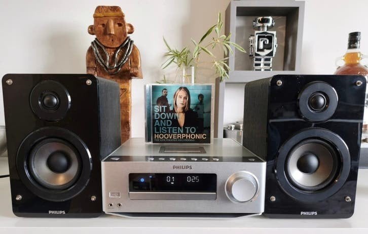 Chaîne Hi-Fi Philips MCM 7005 + 2 enceintes + télécommande, Neuf, Philips, Micro chaîne, Enlèvement ou Envoi