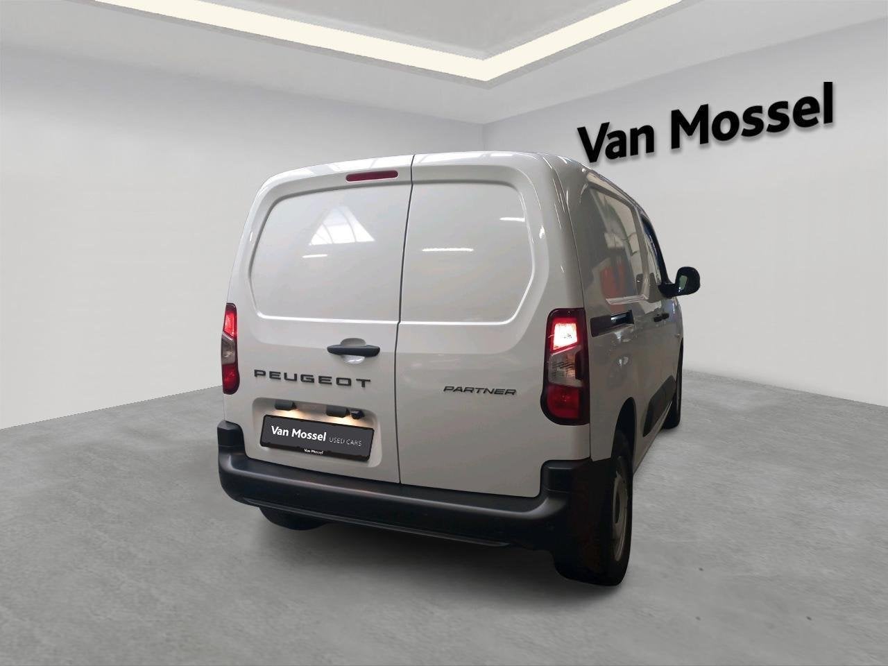 Peugeot Partner / 3-zit / CAMERA / LAADVLOER, Auto's, 75 kW, Gebruikt, Wit, 102 pk
