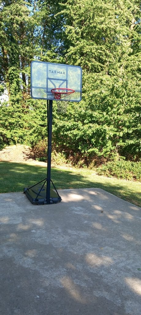 Verstelbare basketbalmand, Ophalen, Zo goed als nieuw