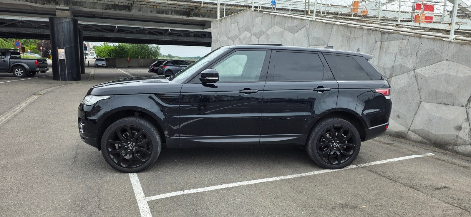 Range Rover sports, Auto's, Land Rover, Zwart, Zwart, Diesel, Particulier