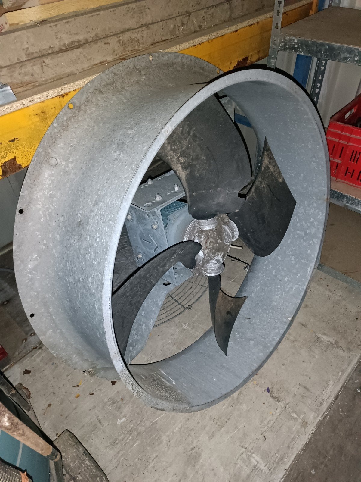 400v Ventilator met sturing, Ophalen, Gebruikt, Ventilator