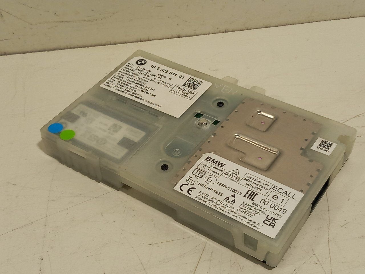 Bluetooth control module BMW 3 serie, Ophalen of Verzenden, Van der Ven Autorecycling B.V., Onderdelen@venauto.nl, Ettenseweg 76, 4706 PB Roosendaal, The Netherlands