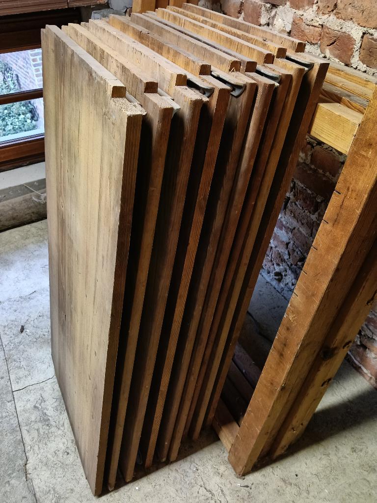 9 legplanken  Bruynzeel, 1m x 48cm, Ophalen, Gebruikt