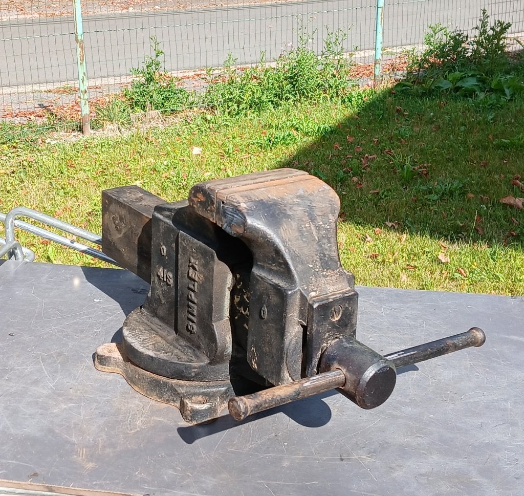 étau d'établi atelier, Enlèvement, Utilisé, Étau