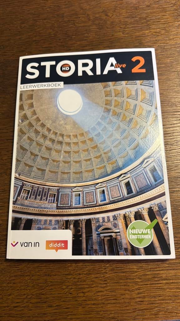 Storia LIVE HD 2 - leerwerkboek incl. diddit, Enlèvement ou Envoi, Néerlandais