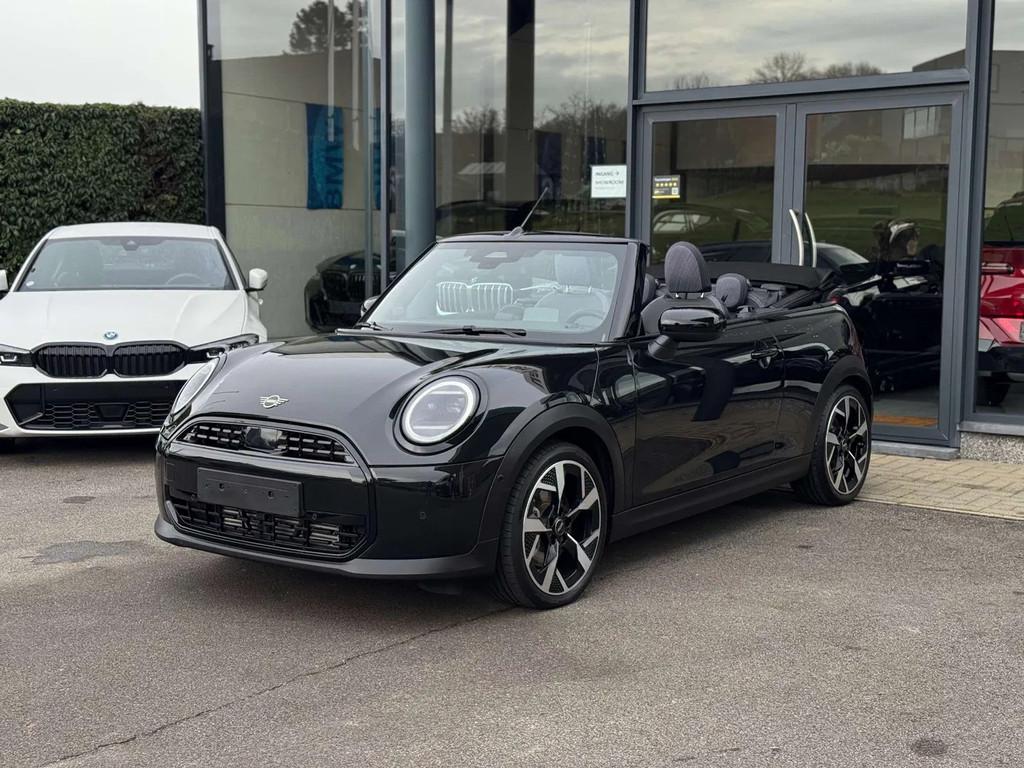 MINI Cabrio Cooper C Cabrio / HUD / H-K / KEYL / CAM / VERW, Automaat, Gebruikt, Zwart, 4 cilinders