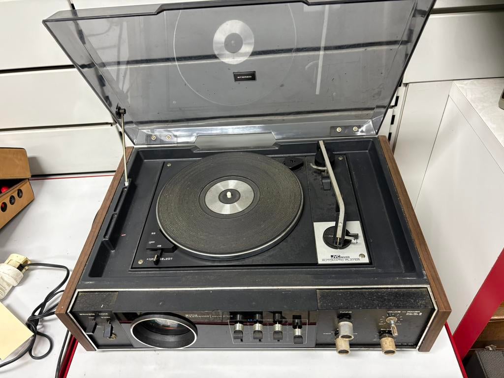 JVC Nivico MSL-501 Vintage platenspeler - 70- Look Retro, Audio, Tv en Foto, Platenspelers, Gebruikt, Ophalen