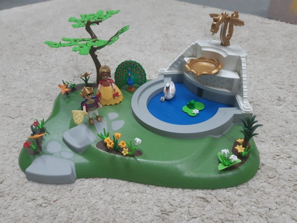 Playmobil prinses koninklijke fontein, Ophalen, Gebruikt