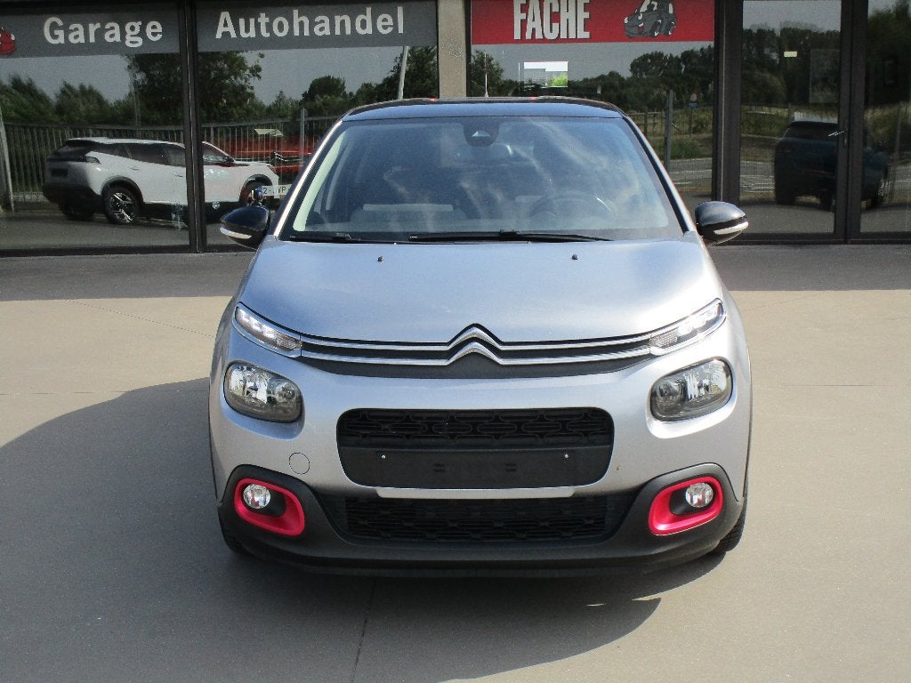 citroen c3 elle 1.2 02/2019 51000 km camera gps, Voorwielaandrijving, Stof, Euro 6, 110 g/km