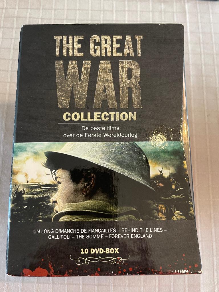 DVD Box  The great war collection, Ophalen of Verzenden, Zo goed als nieuw, Oorlog, Boxset