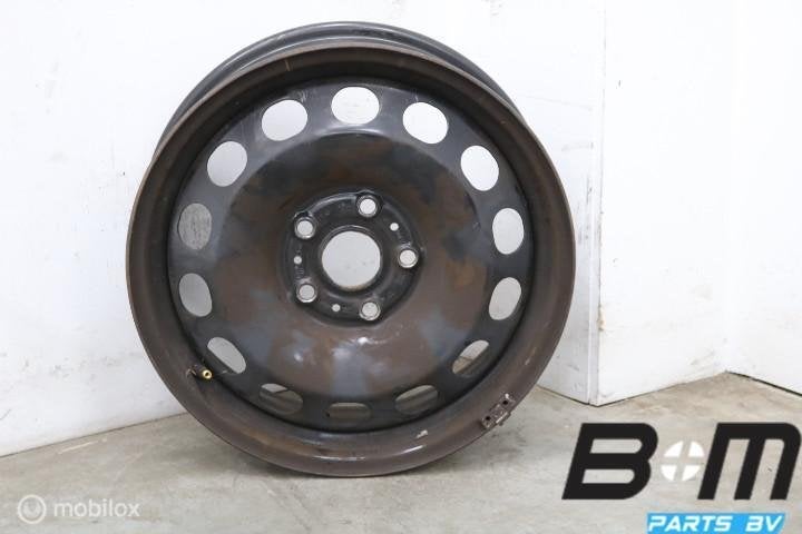 1 losse 16 inch stalen velg diverse VW / Audi 5Q0601027CK, Utilisé