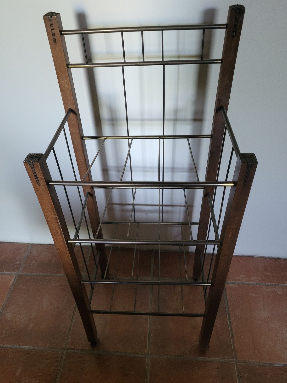 Meuble porte partitions en bois massif, Enlèvement, Utilisé