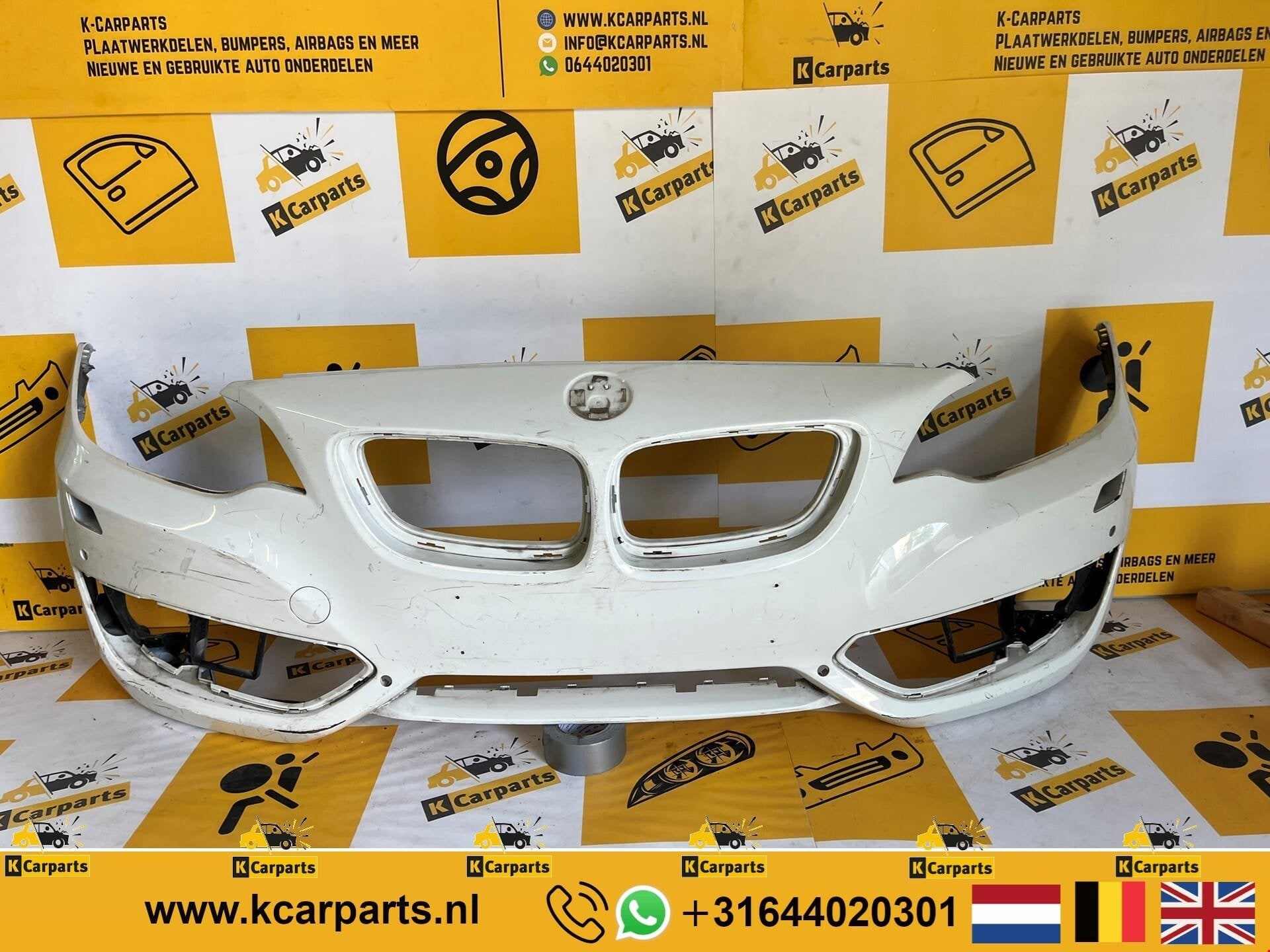 Voorbumper BMW 2-serie Coupe F22 Cabrio F23 Kls 4xPDC, Info@fabrikant.eu, Bumper, Fabrikant BV, Gebruikt