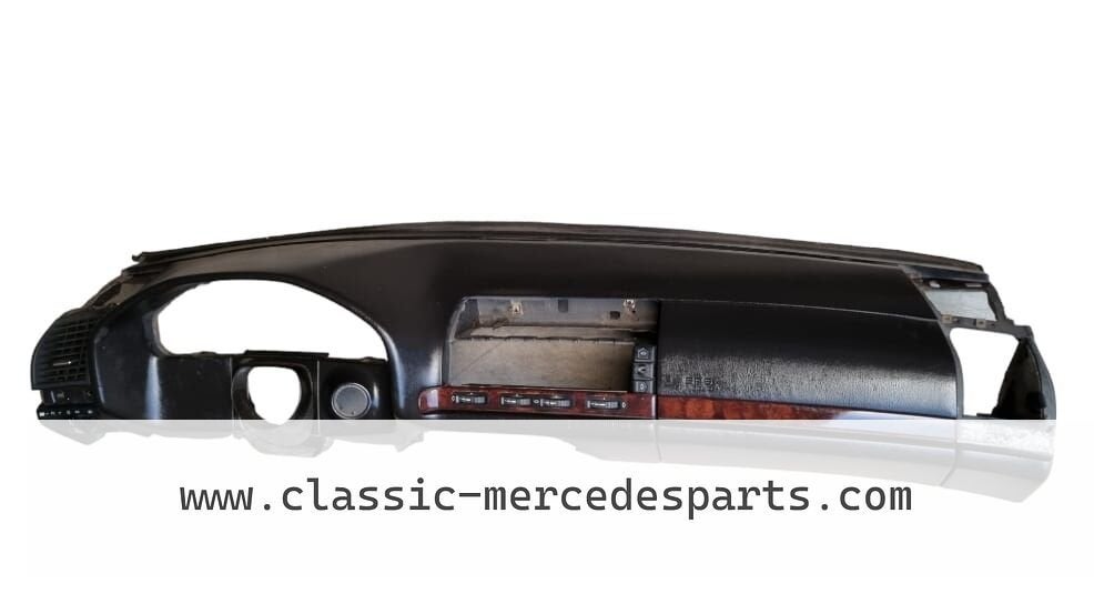 Dashboard Mercedes W140 bruin-zwart, -, Enlèvement, Utilisé, -