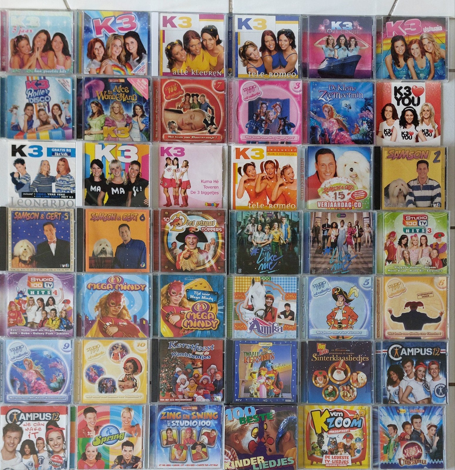Cd's Studio100 Samson en Gert Mega Mindy Like Me

Cd's K3
--, Cd's en Dvd's, Ophalen of Verzenden