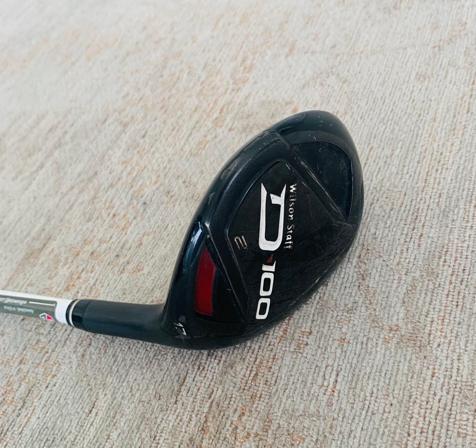Wilson Staff D100 Hybrid 2 (17gr) Golfclub met Headcover, Enlèvement ou Envoi, Utilisé, Club, Autres marques